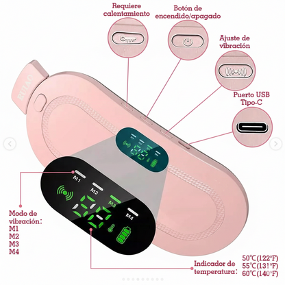Cinturón Térmico de Alivio Menstrual