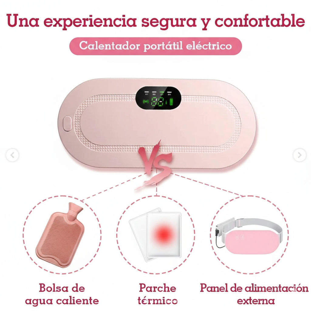 Cinturón Térmico de Alivio Menstrual