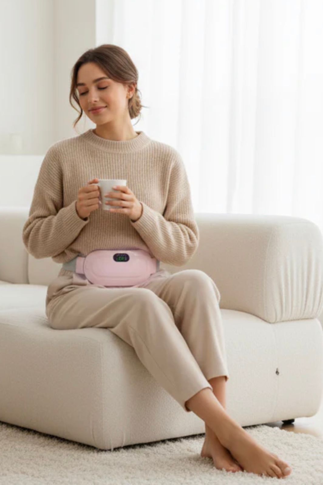 Cinturón Térmico de Alivio Menstrual